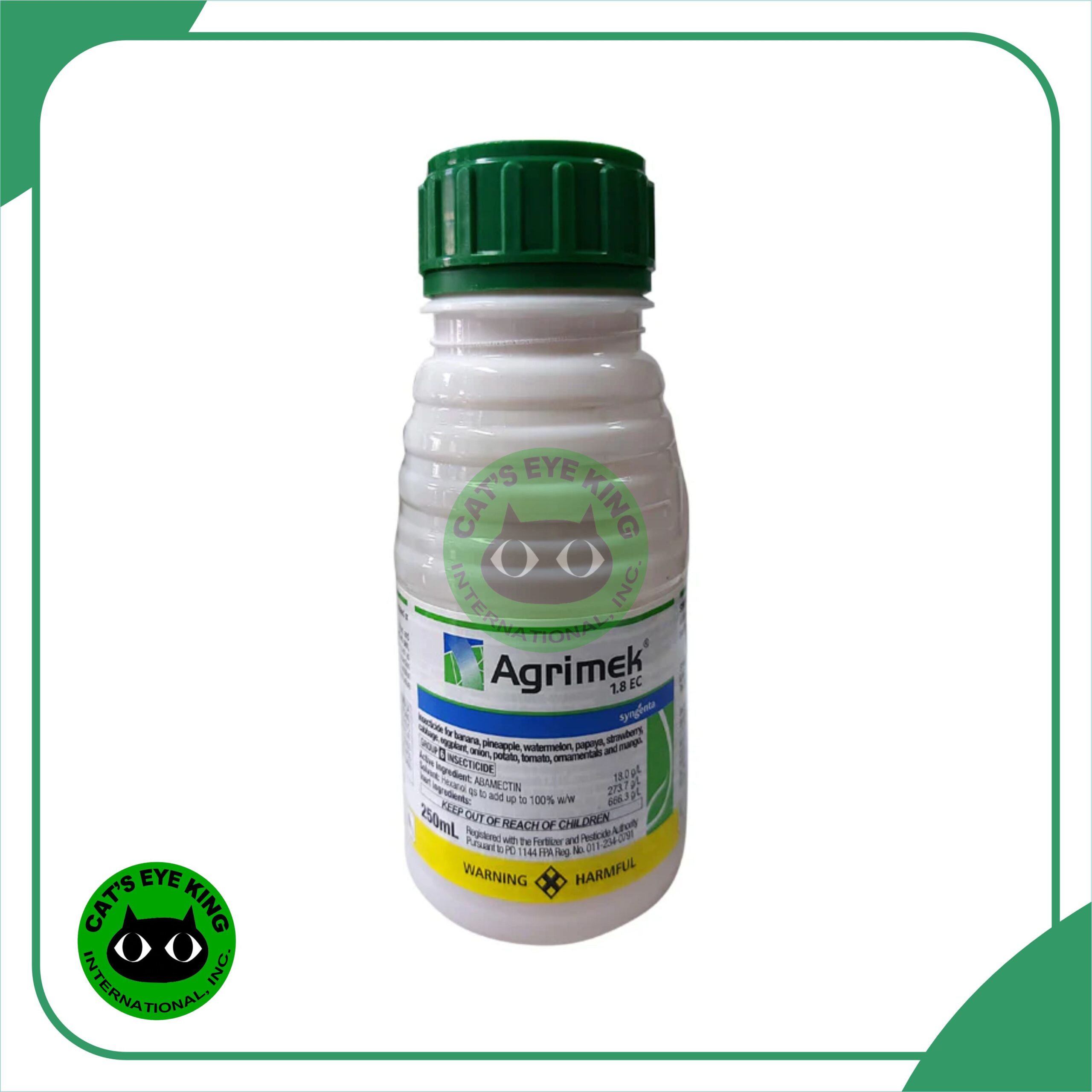 Agrimek 1.8 EC | ABAMECTIN | Miticide | Insecticide – 250ml