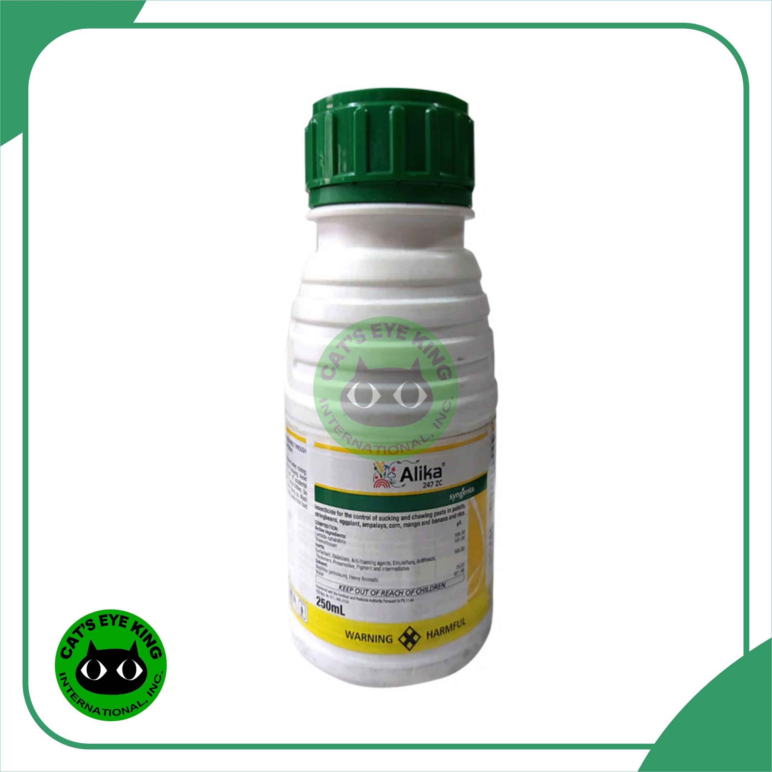 Alika 247 ZC | Lambda-cyhalothrin | Thiamethoxam | CROP PROTECTION | INSECTICIDE – 1 liter