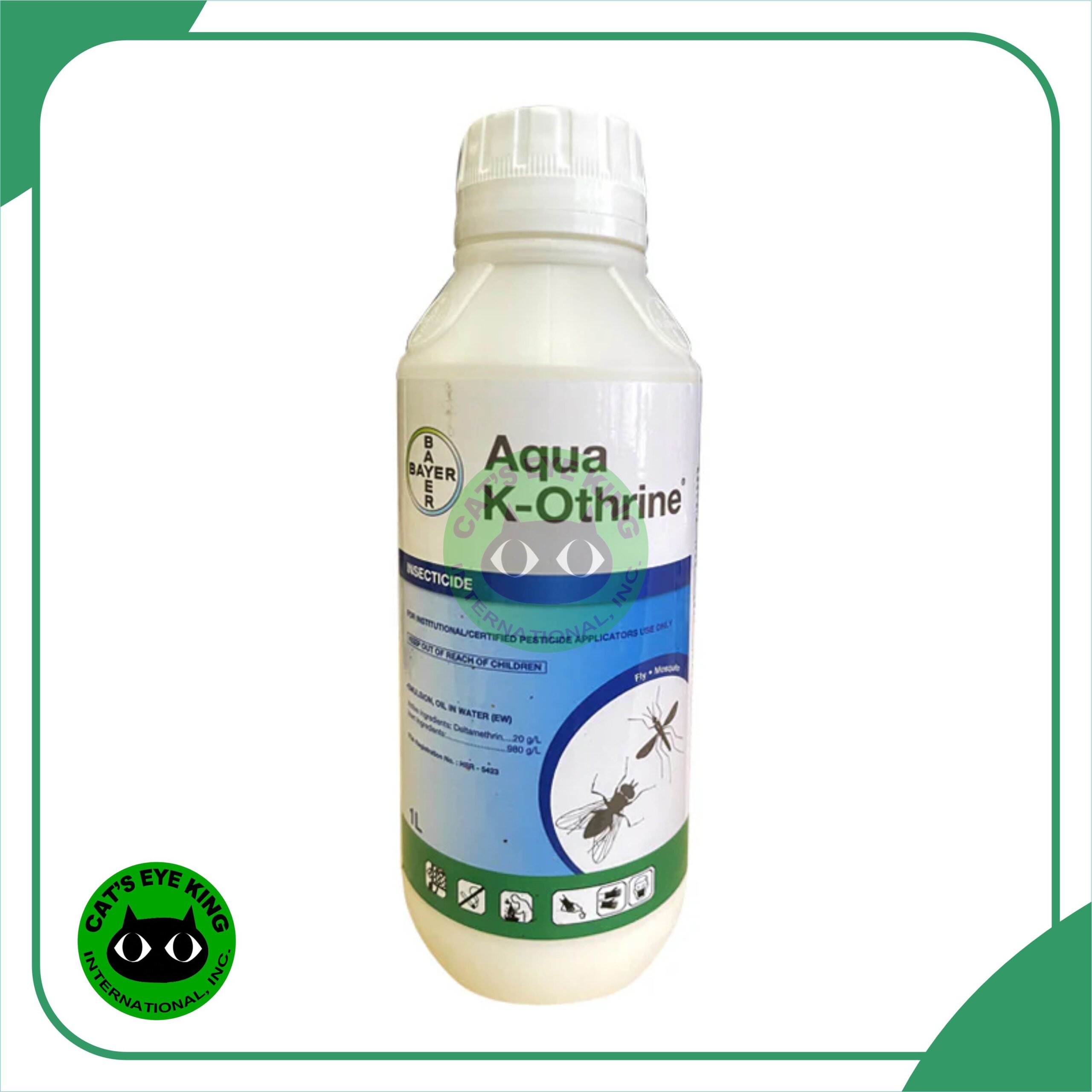 Aqua K-Othrine | Deltamethrin | Mosquito Dengue | Malaria Control | Fly Control – 1 liter