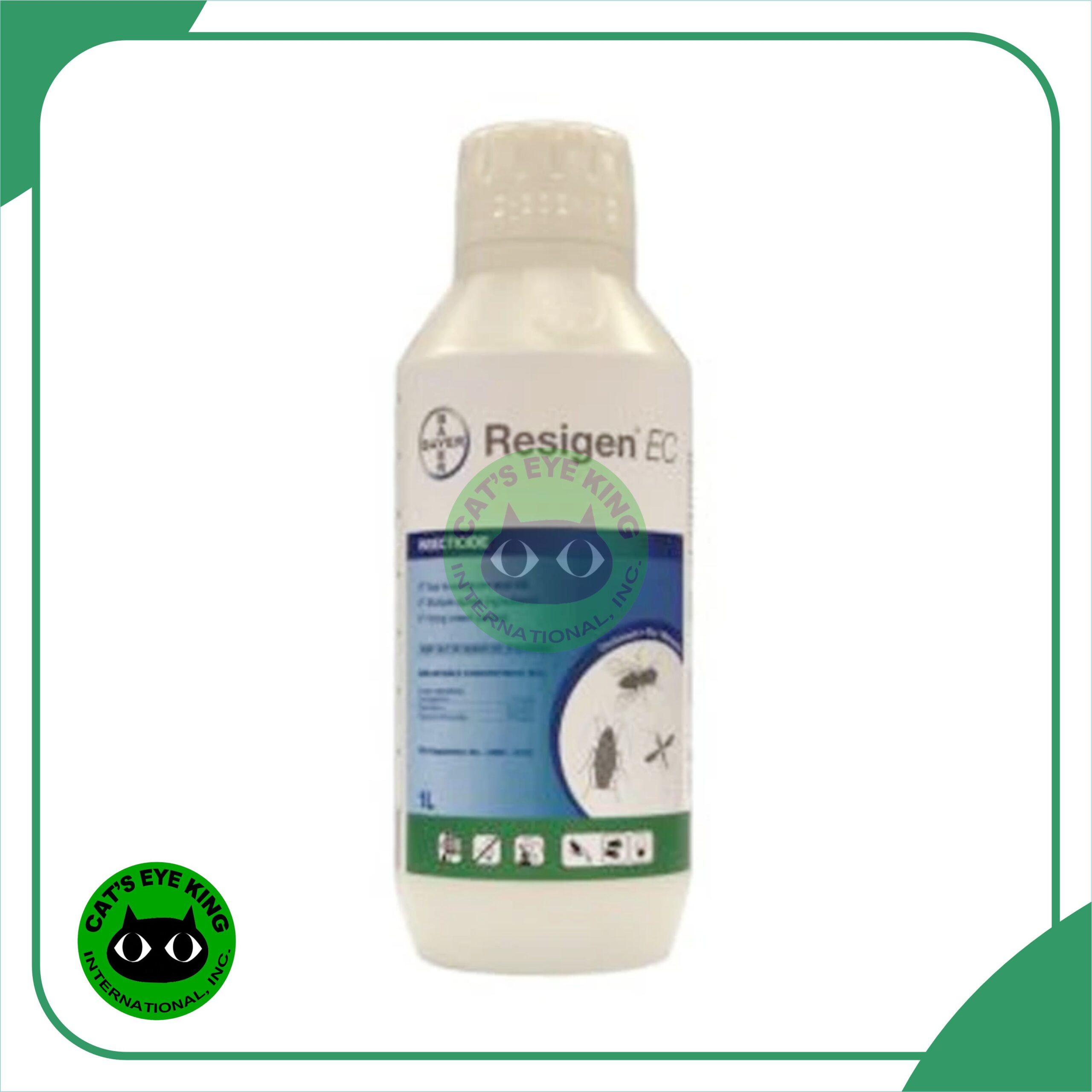 Resigen EC | S-bioallethrin | Permethrin | Piperonyl Butoxide | Mosquito Dengue | Fly Control, Fogging | Misting – 1 liter
