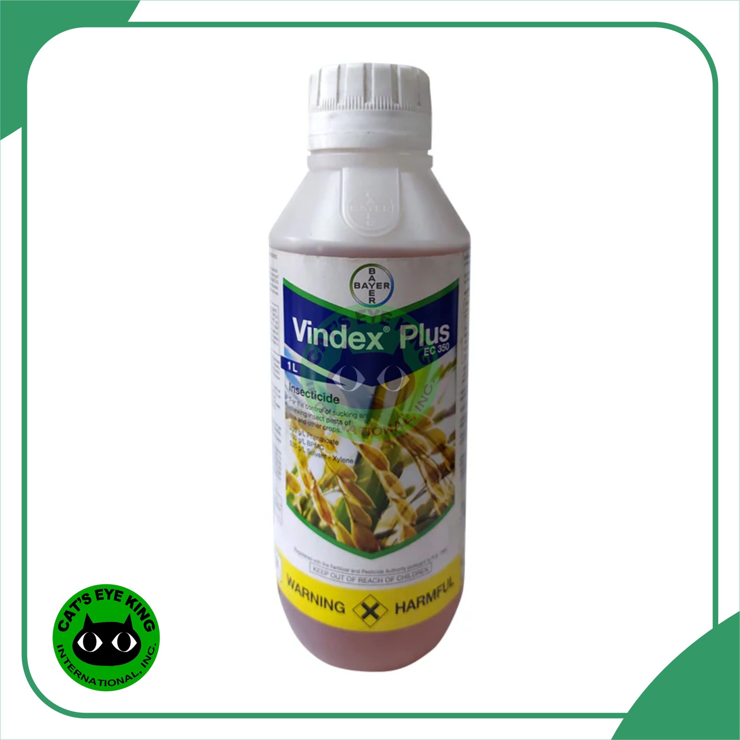 VINDEX PLUS PHENTHOATE and BPMC 350 EC INSECTICIDE – 1 liter