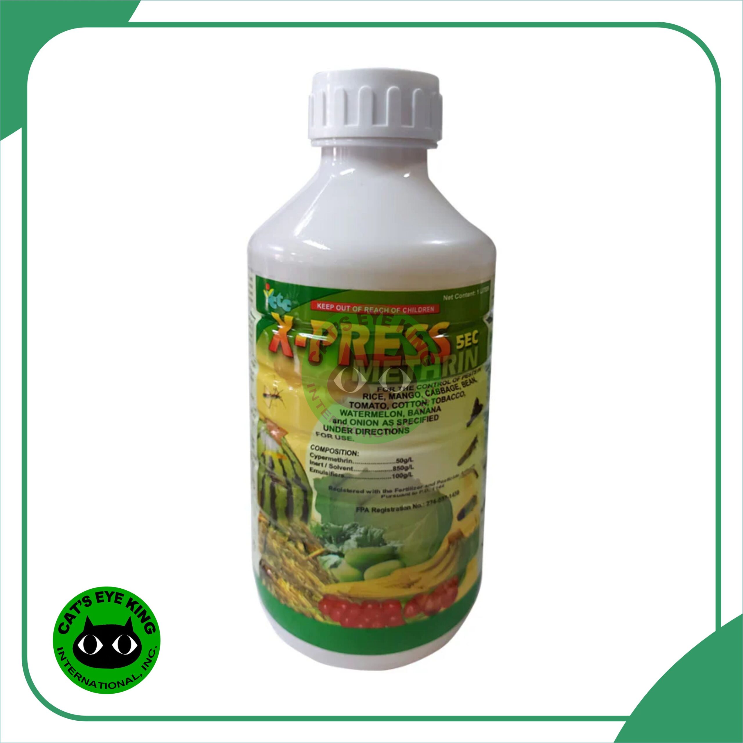 XPressmethrin 5EC – Cypermethrin – 1 liter